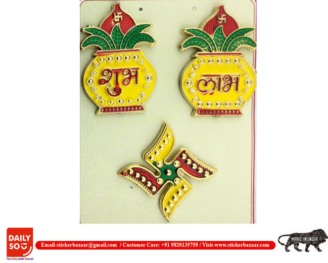 Fashion meenakari stickers