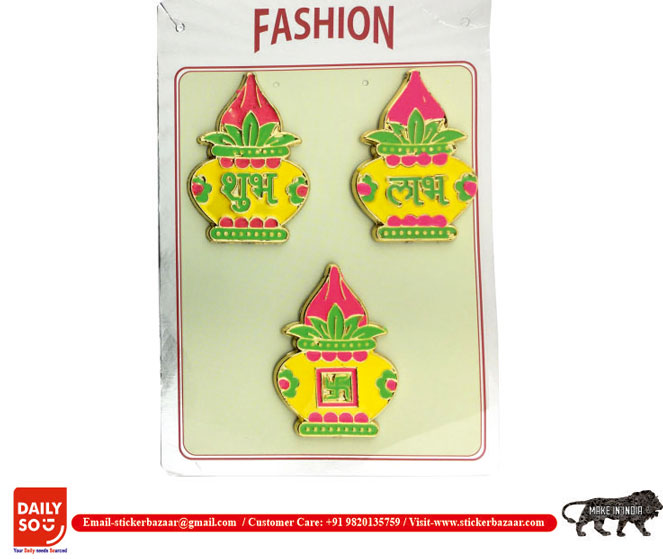 Fashion meenakari stickers