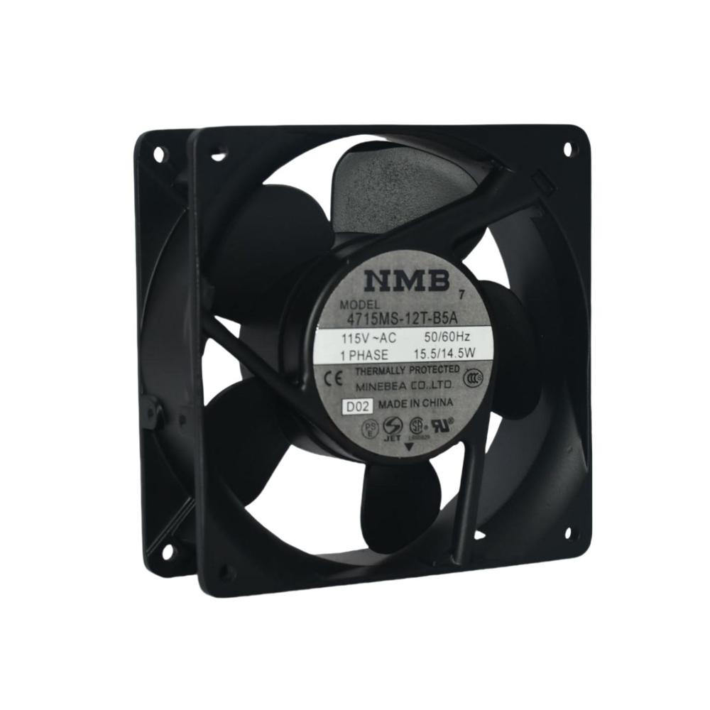 NMB MAT 4715MS-12T-B5A 115V AC 15.5/14.5W 12038 Ball Bearing Axial Flow Fan Electric Power Source
