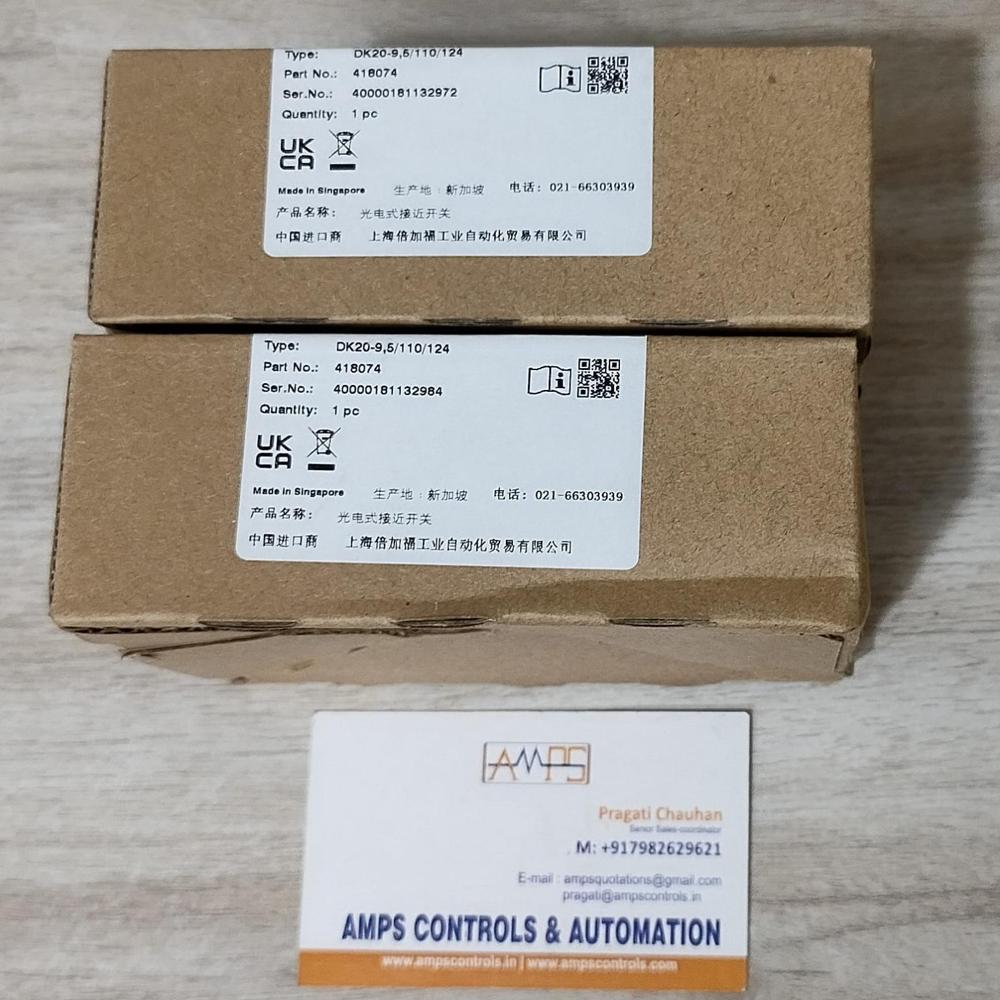 P& F DK20-9,5/110/24 Print Mark Sensor