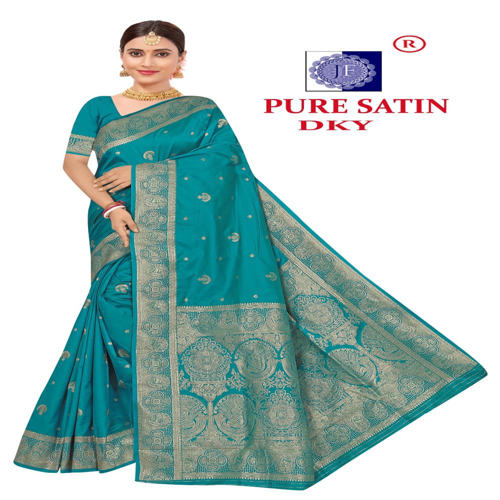 Pure Satin Banarasi tradition Saree