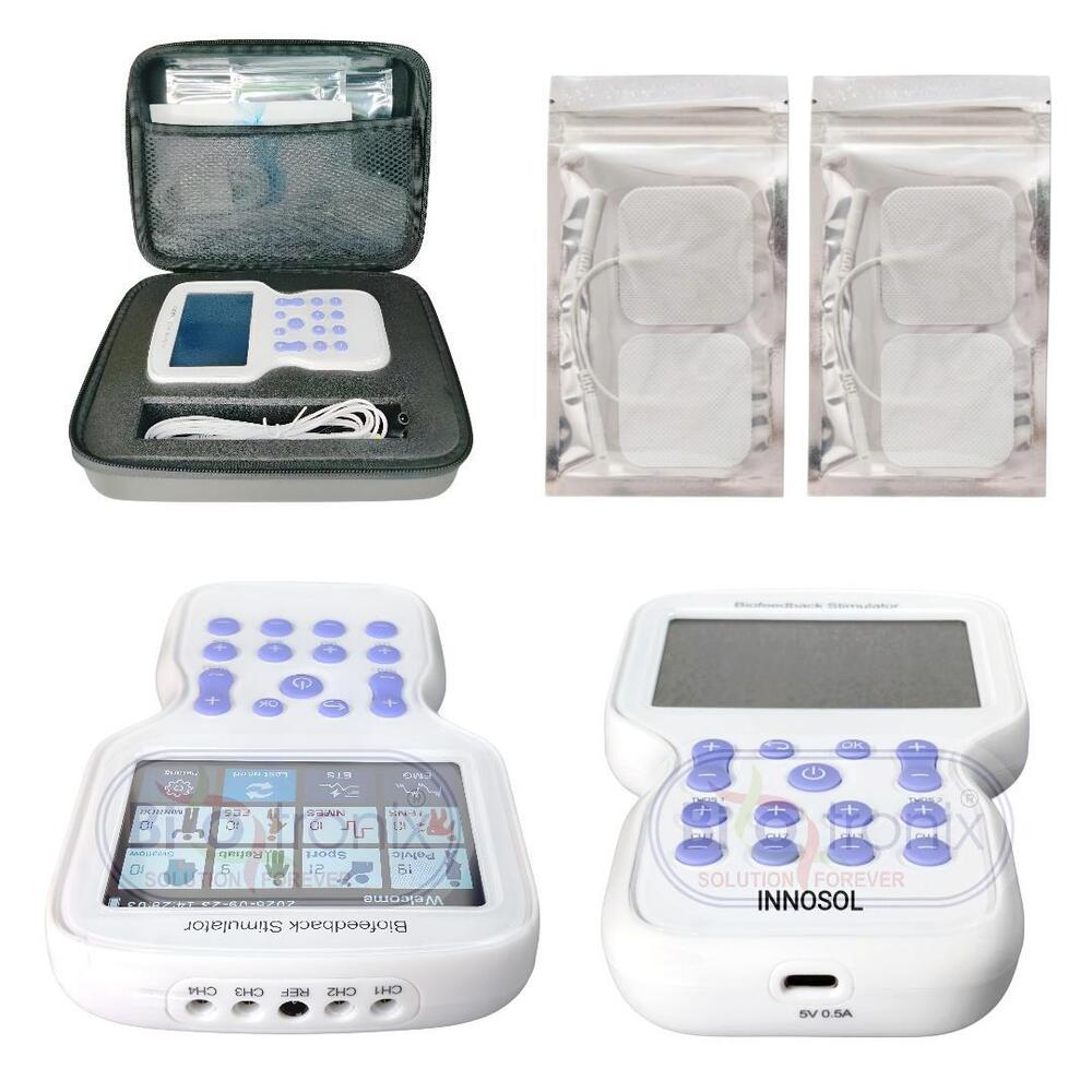 KM-580 Biofeedback EMG ETS NMES FES Therapy Device for Physiotherapy & Rehabilitation