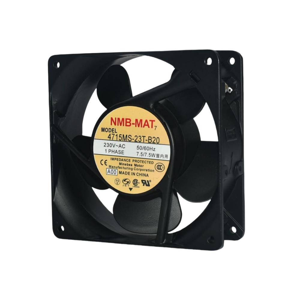 NMB MAT 4715MS-23T-B20 230V AC 7.5/7.5W 12038mm 3000RPM Speed Electric Power Source Cooling Fan