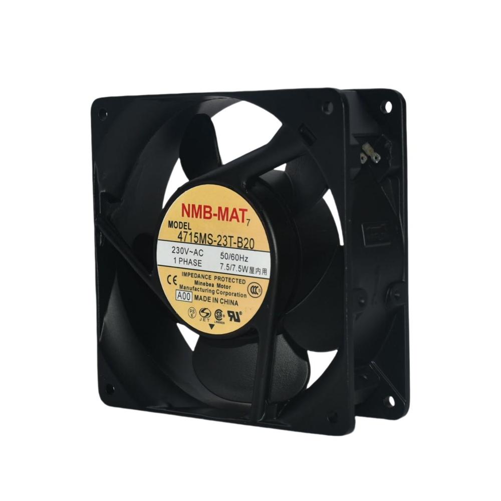 NMB MAT 4715MS-23T-B20 230V AC 7.5/7.5W 12038mm 3000RPM Speed Electric Power Source Cooling Fan