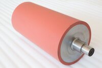 Neoprene Rubber Roller - Color: Brown