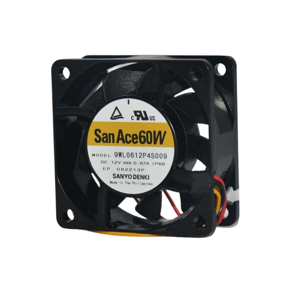 SANACE 9WL0612P4S009 12V DC 0.67A Axial Flow Plastic IP68 3000rpm Cooling Fan