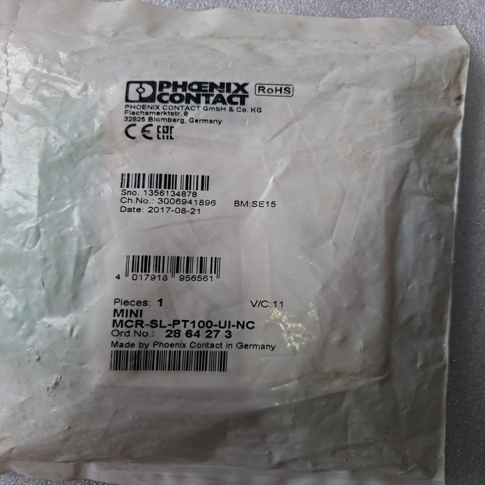 PHOENIX CONTACT MINI MCR-SL-PT100-UI-NC THERMOMETER MEASURING