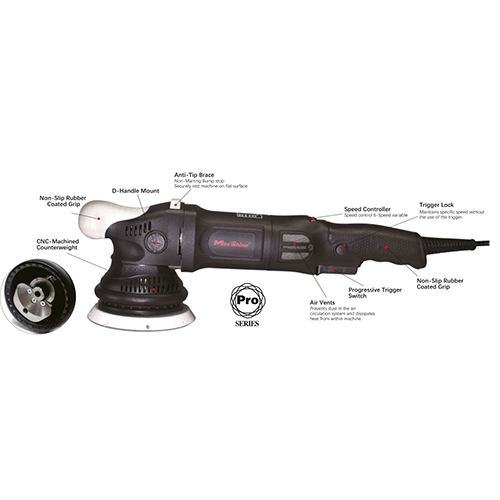 M15 Pro 100W Long Throw Dual Action Polisher