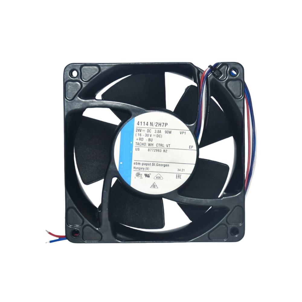 EBMPAPST 4114N2H7P 24V 3.8A 90W Ball Bearing 3000rpm Power Source Cooling Fan