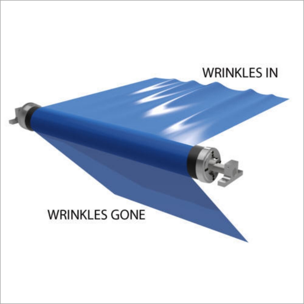 Banana Rubber Roller(Bow Roller) - Color: Blue