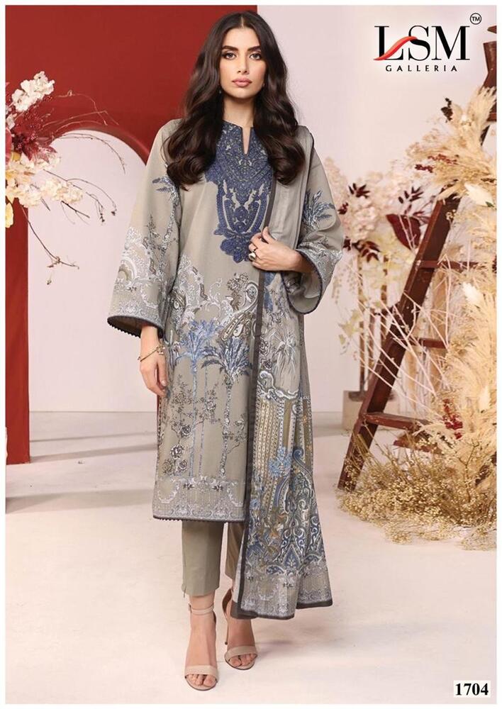 Lsm Parian Dream Vol-17 Karachi Dress material