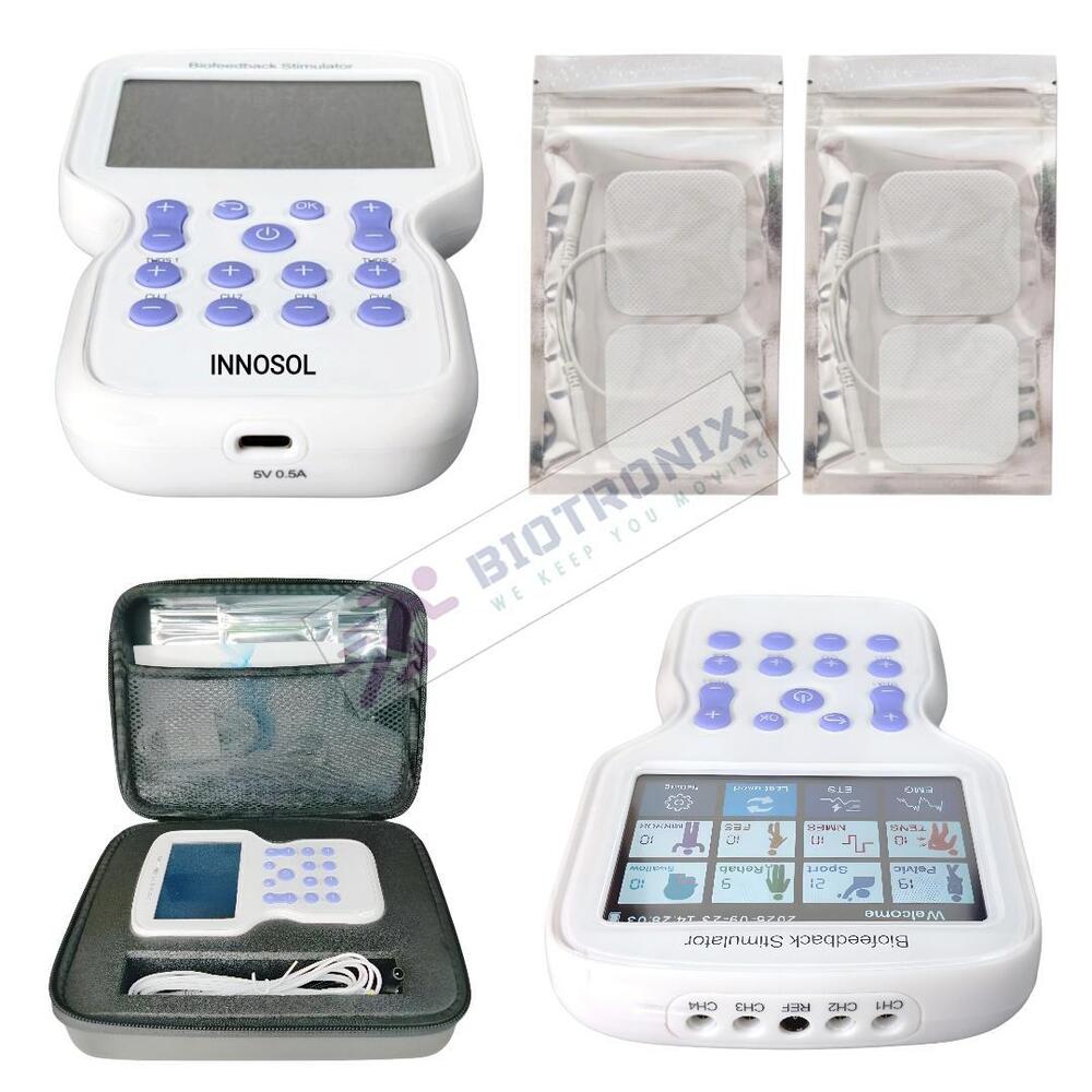KM-580 Biofeedback Physiotherapy Equipment with Touch Display & Rechargeable Battery