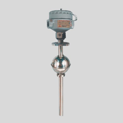 Single Top Mounted Magnetic Level Switch - Color: Silver
