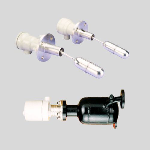 Side Mounted Magnetic Level Switch - Color: Silver