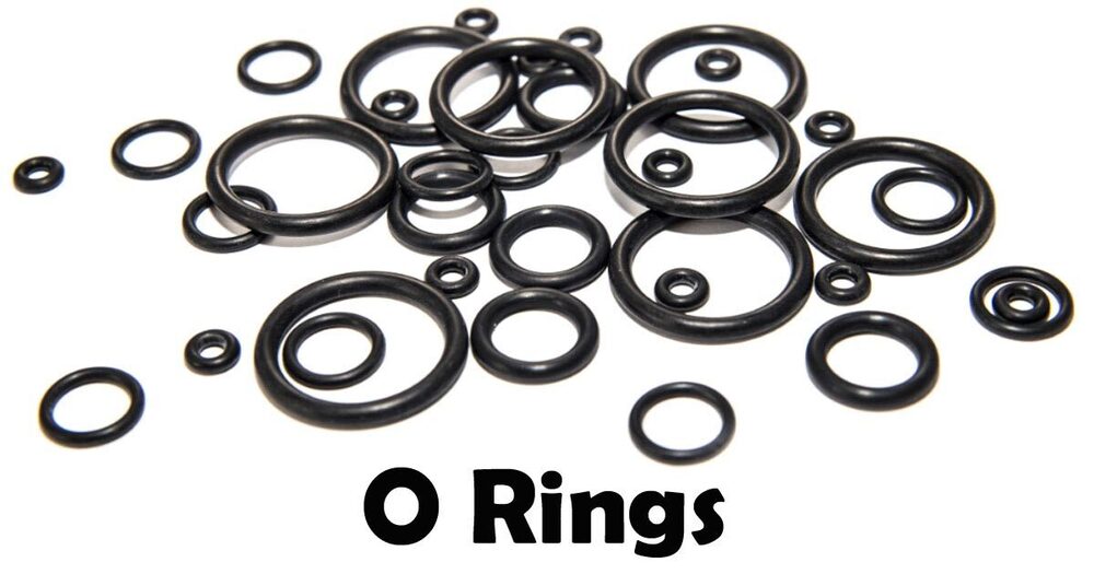 O- Rings - Color: Black