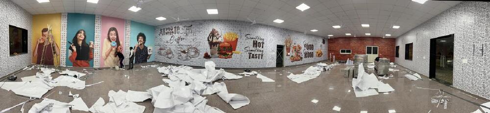 Wall Branding Corporate Branding