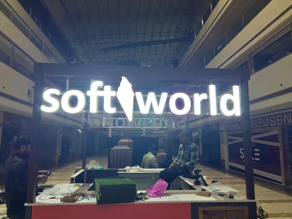 Led 3D Signage - Application: Commercial