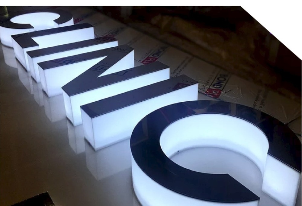 Led 3D Letter - Application: Commercial