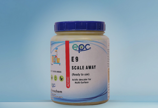 E9 स्केल अवे (एसिडिक डीस्क्लेर)