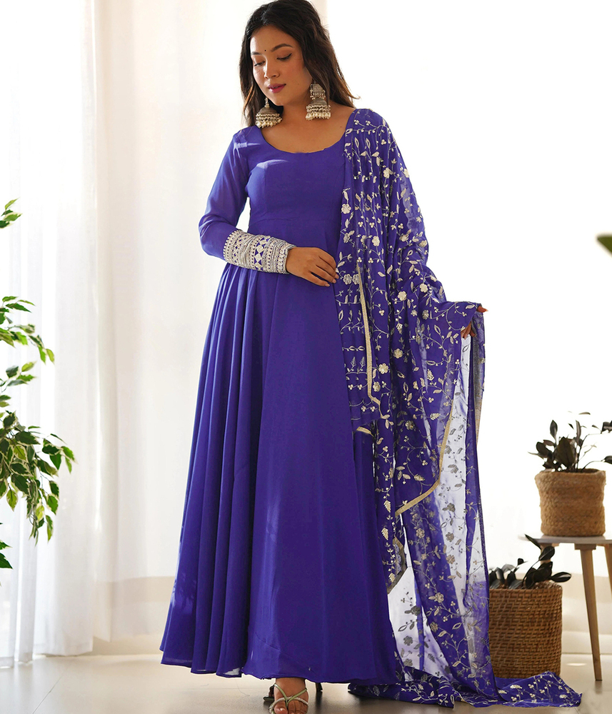 Royal Blue Gauri Gown - Color: Different Available