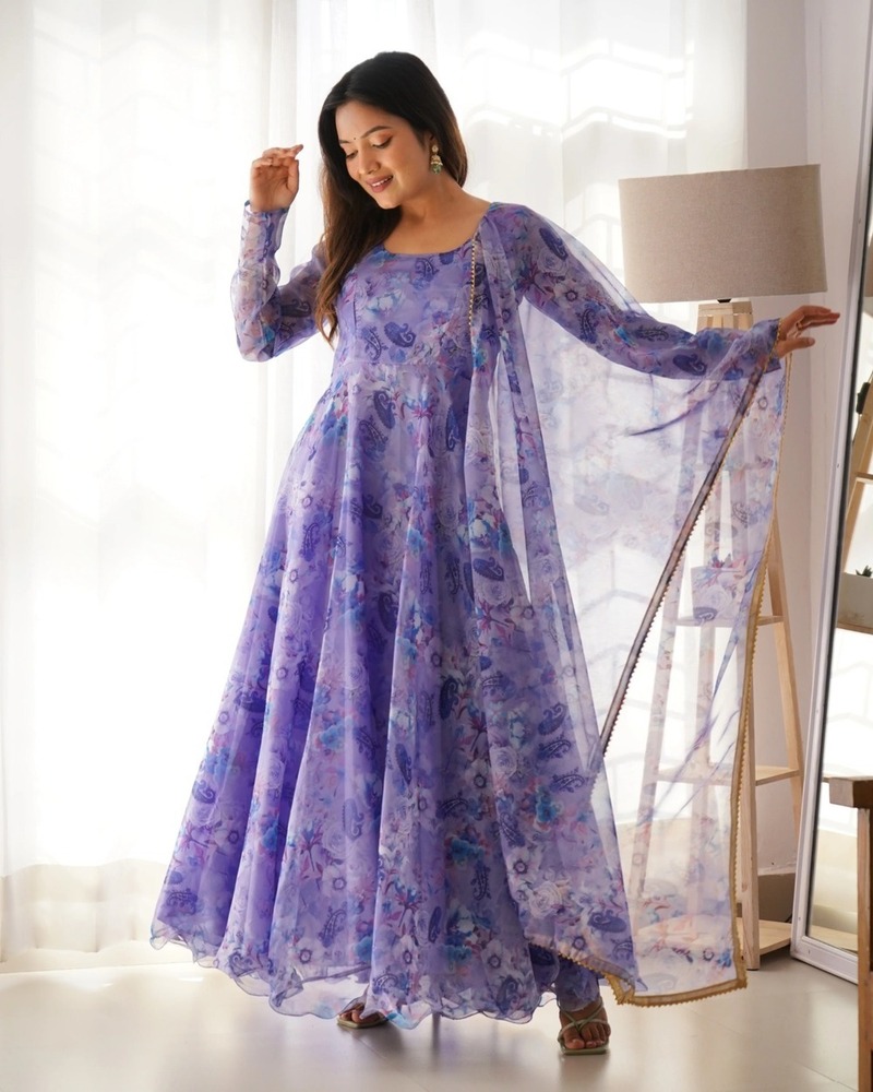 Purple Needle Gown - Color: Different Available