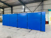 Industrial Horizontal Air Circulation Paper Core Drying Oven - Color: Blue