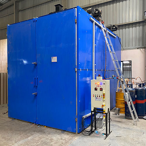 Ms Vertical Air Circulation Paper Core Drying Oven - Color: Blue