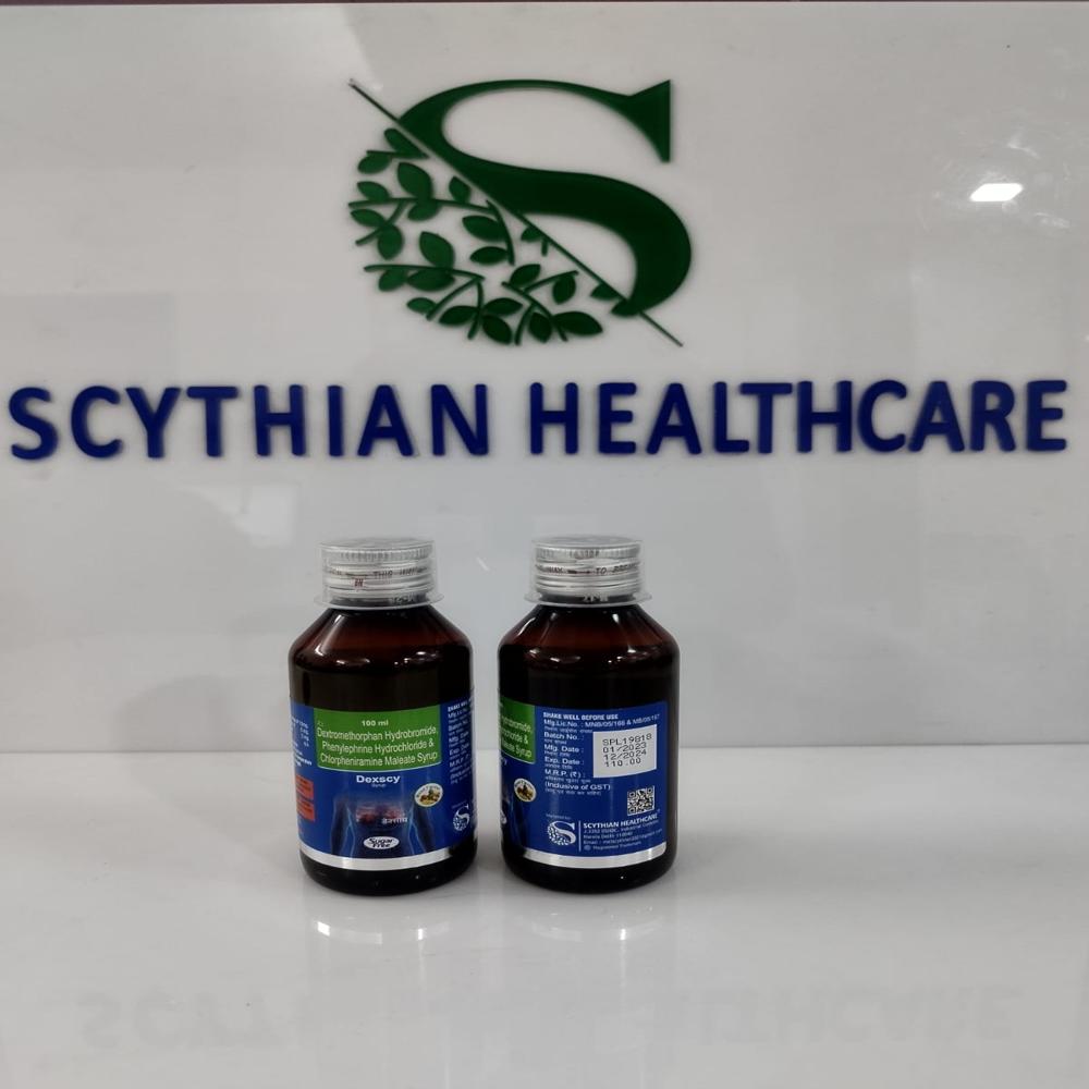 DEXTROMETHORPHAN  HYDROBORMIDE 10MG +  PHENYLEPHRINE HYDROCHLORIDE  5MG + CHLORPHENIRAMINE 2MG  SYRUP