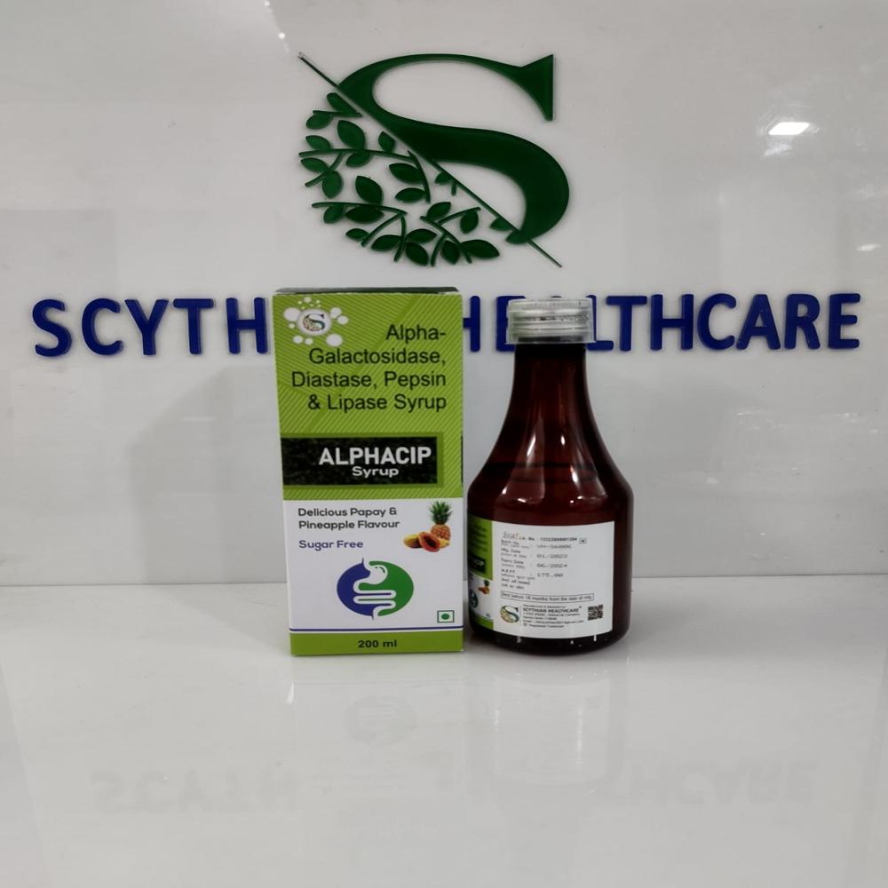  Alpha-Galactosidase  +Diastase+Pepsin +Lipase Syrup