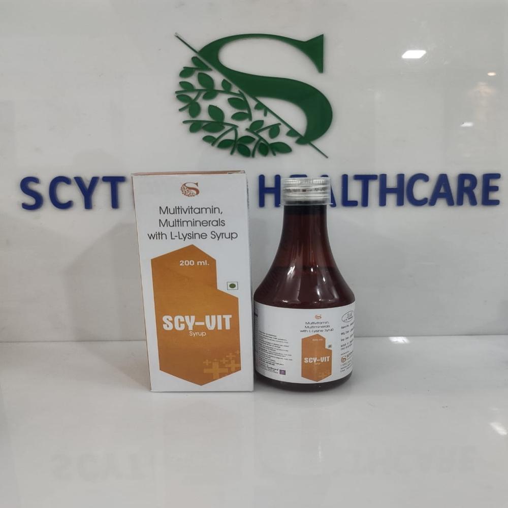  MULTIVITAMIN  +MULTIMINERALS+WITH L-LYSINE  SYRUP