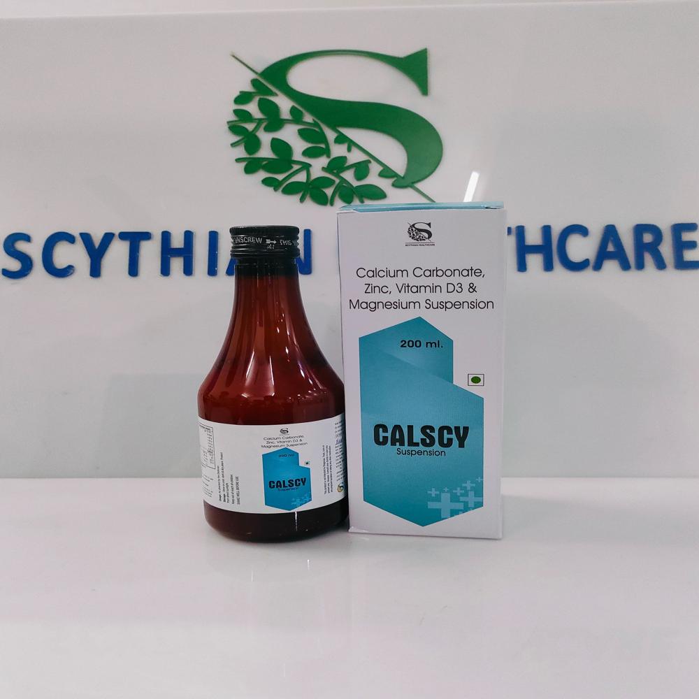  CALCIUM CARBONATE +ZINC  +VITAMIN D3 + MAGNESIUM  SUSPENSION