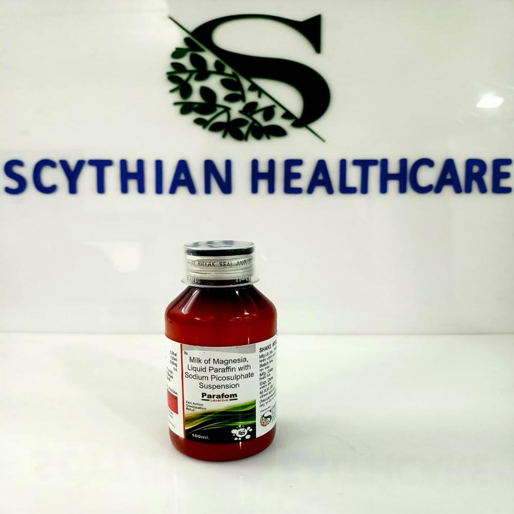  MILK OF MAGNESIA +LIQUID  PARAFFIN WITH SODIUM  PICOSULPHATE SUSPENSION 