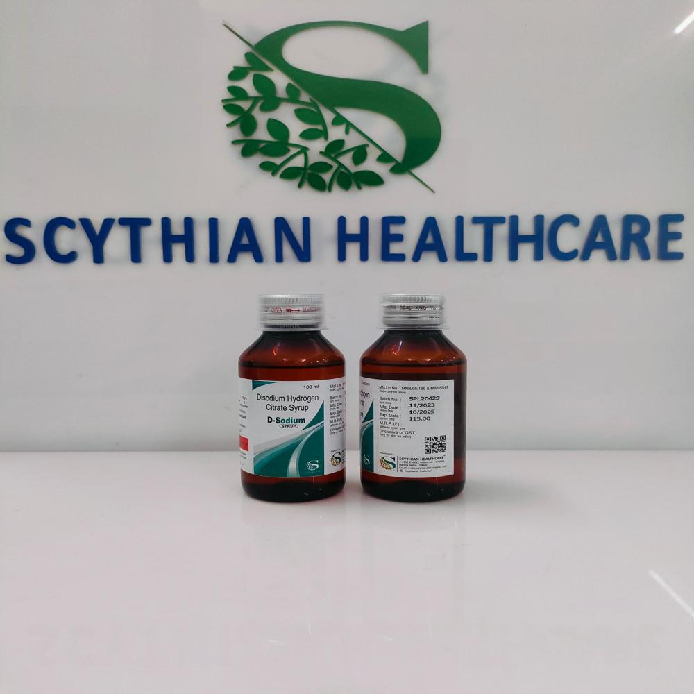 DISODIUM HYDROGEN CITRATE  1.53 GM SYRUP
