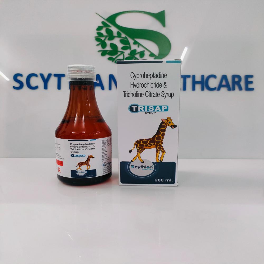CYPROHEPTADINE  HYDROCHLORIDE & TRICHOLINE  CITRATE SYRUP