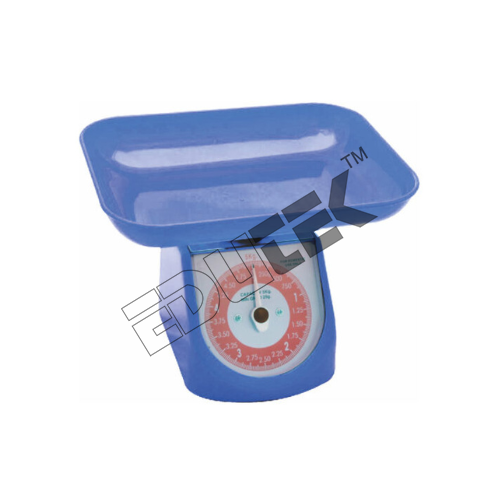 Compression Balance - Plastic Moulded Body, Wide View Dial, 500 Gm X 2 Gm & 1 Kg X 5 Gm Capacity