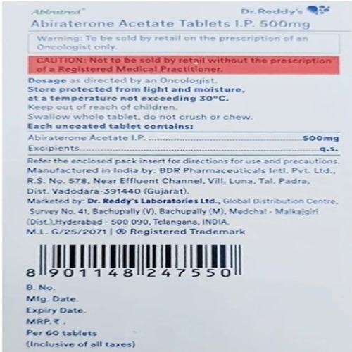 Abiratred 500 mg Tablet