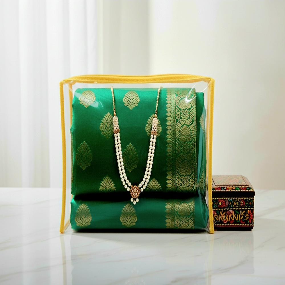 Transparent Fancy Zipper Bag