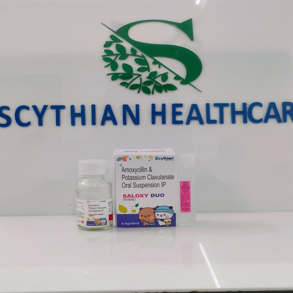 AMOXYCILLIN TRIHYDRATE  400MG+ CLAVULANIC ACID 57 MG  DRY SYP