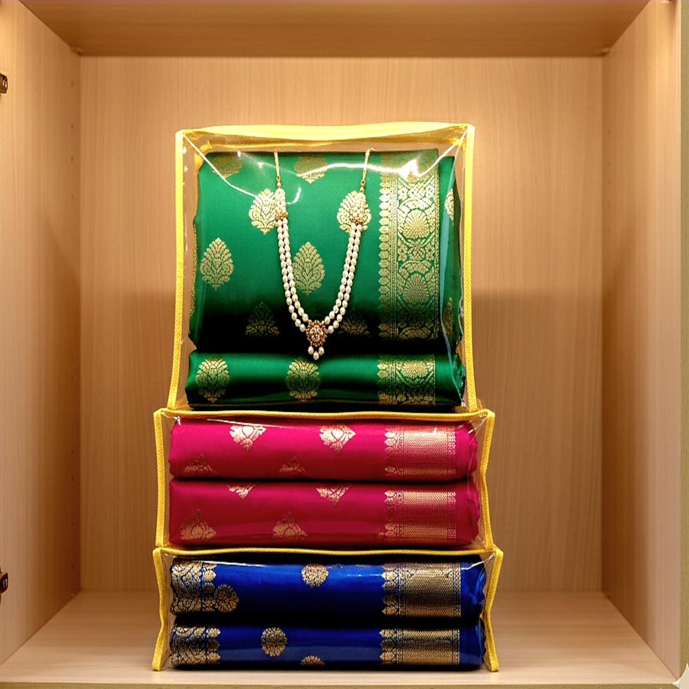 Zipper Saree Packing Bag