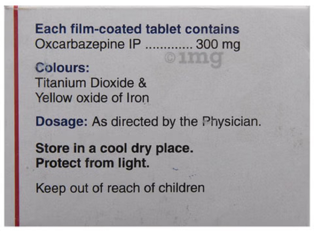 Oxcarbazepine Tablet 300 Mg