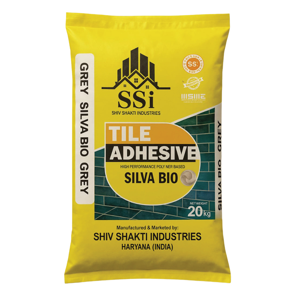 Silva Bio Tile Adhesive - Color: Grey