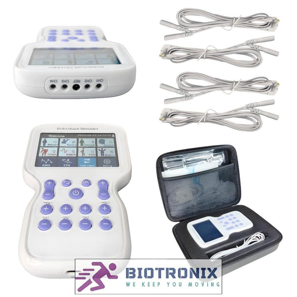 KM-580 Dual Channel EMG with ETS, NMES, and FES for Professional Physiotherapists