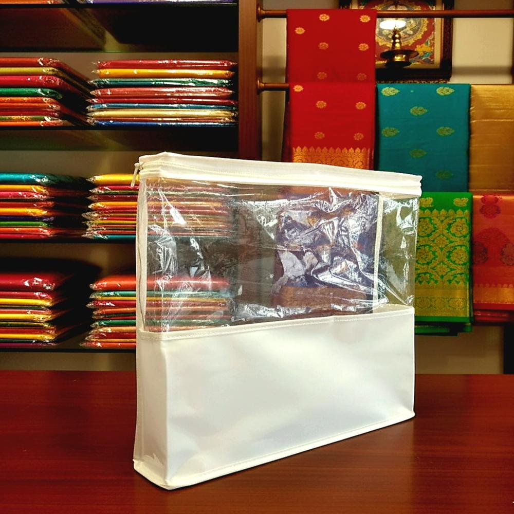 Transparent Zipper Bag - Material: Plastic