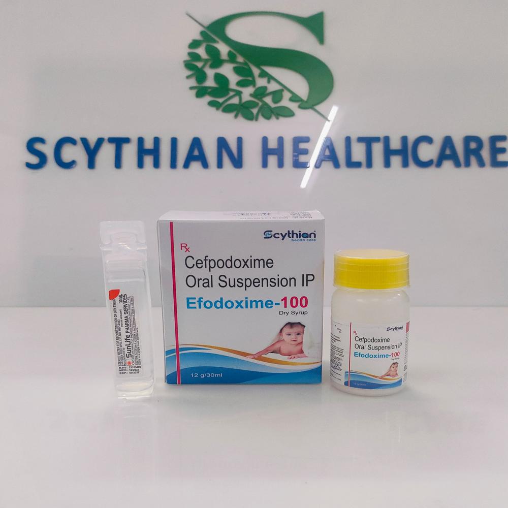 CEFPODOXIME 100MG/5ML WITH  WFI DRY SUS