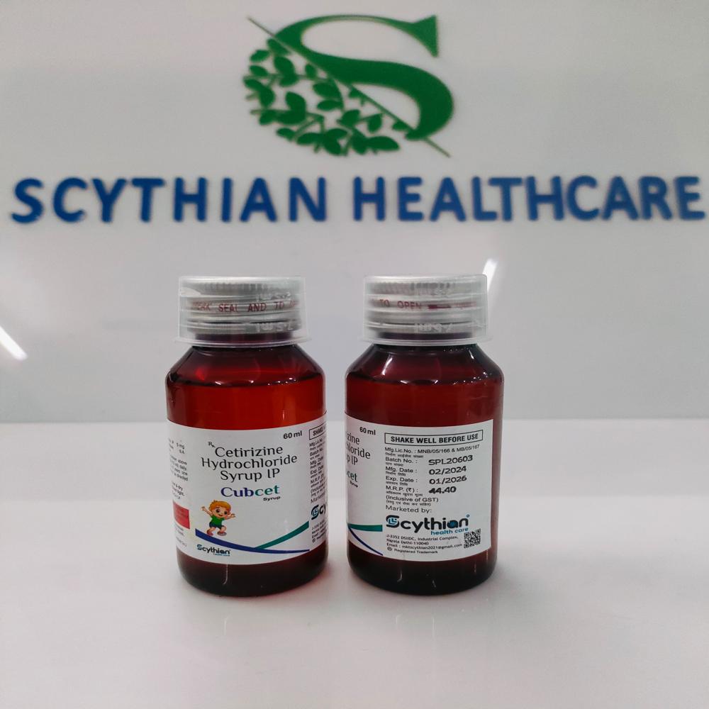 CETIRIZINE HYDROCHLORIDE IP  SYRUP