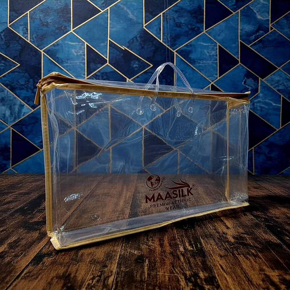 Transparent Zipper Lehenga Choli Bag