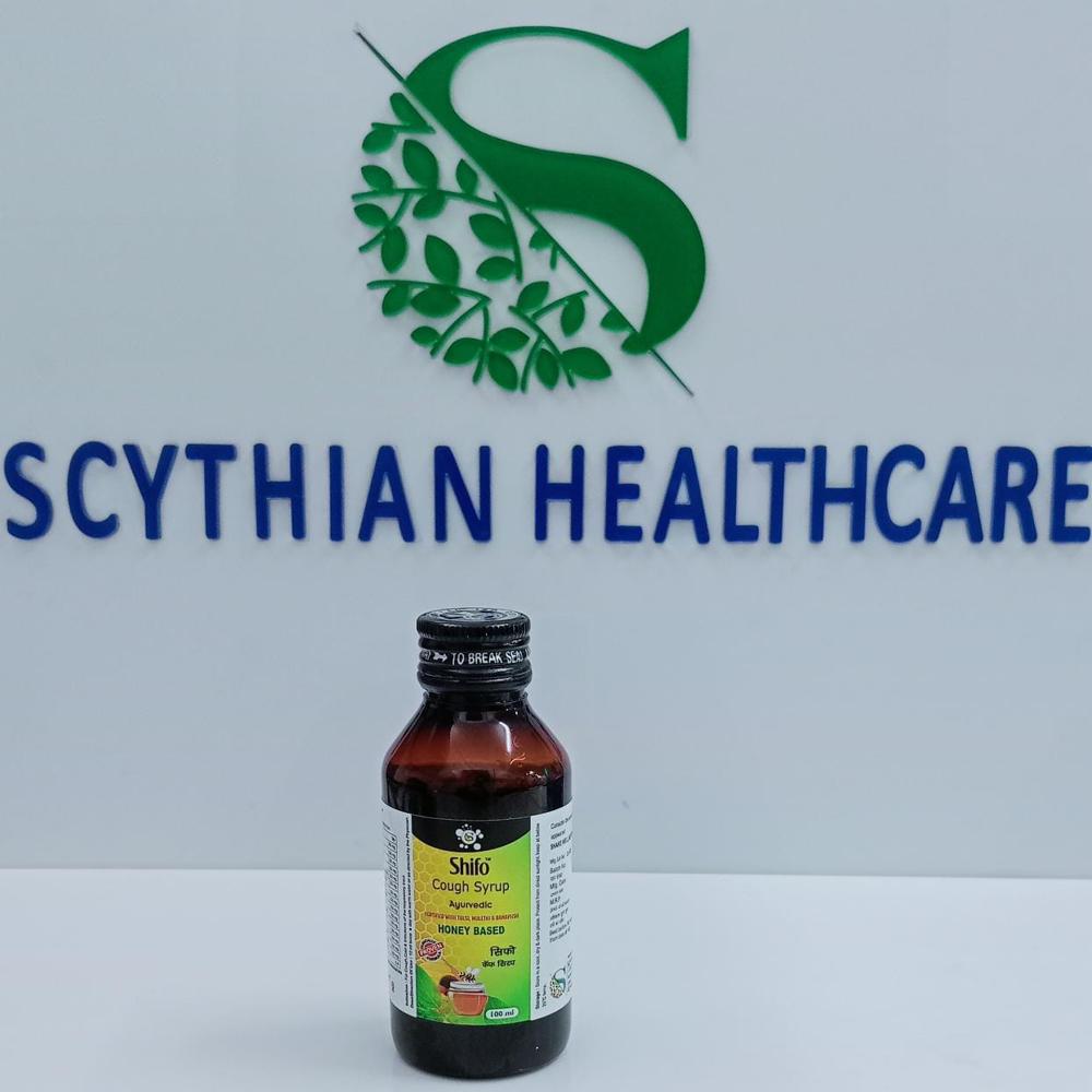 COUGH SYRUP AYURVEDIC  FORTIFIED WITH TULSI +MULETHI  & BANAPHSA