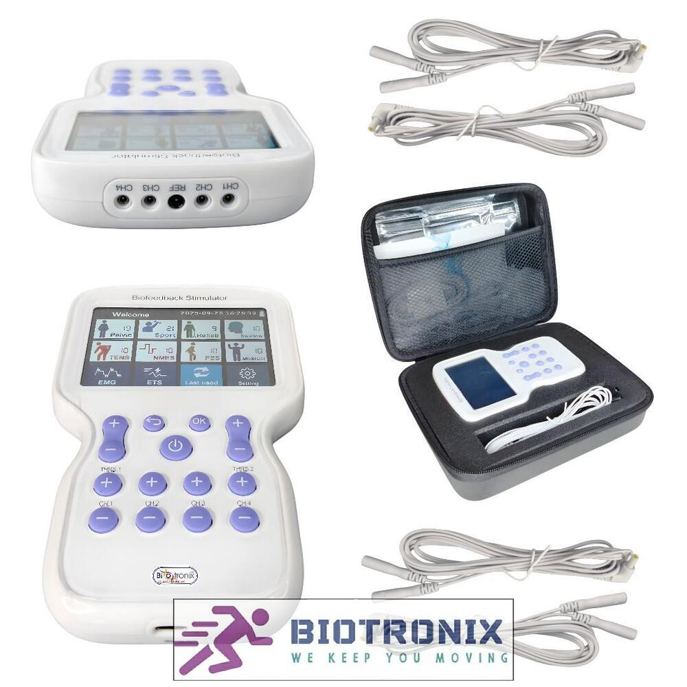 KM-580 EMG Triggered Biofeedback and Electrical Stimulation Device for Rehabilitation Therapy