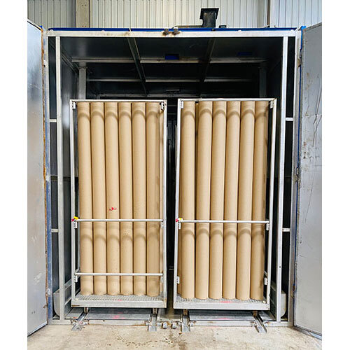 Ms Vertical Air Circulation Paper Core Drying Oven - Color: Blue