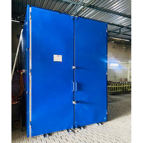 Ms Vertical Air Circulation Paper Core Drying Oven - Color: Blue